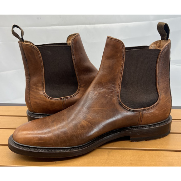 Frye Men’s Chelsea Boots Size 9.5D Cognac Leather 3480687-COG main image 10